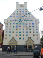 Riga Lettonia Centro Storico  Simboli delle Province